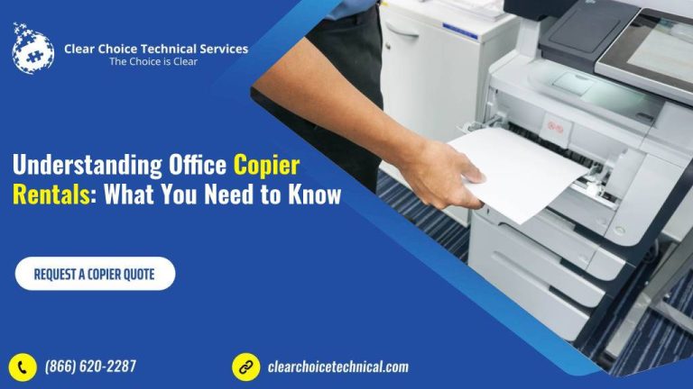 Understanding Office Copier Rentals: What You Need to Know